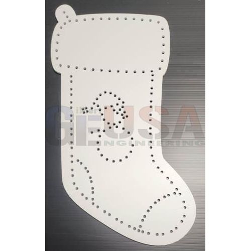 Christmas Stockings - Snowman / White / Wiring Diagram - No