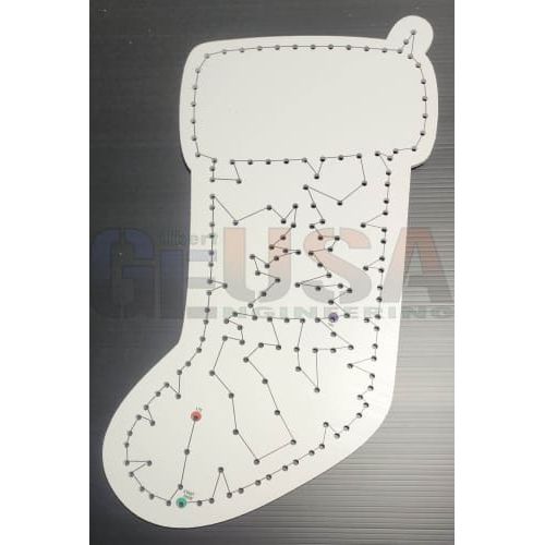Christmas Stockings - Tree / White / Wiring Diagram - Yes -