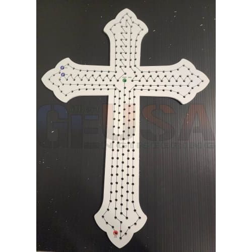 Coro Crosses - Easter Cross / White - with wiring - Pixel