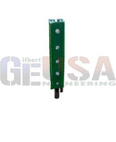 Green metal evo stake with four silver screws and black ends from durable 12v pixel stake set with evo pixels