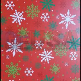 G-SkinZ Dazzler - Red Green White Snowflakes / 46 - Pixel