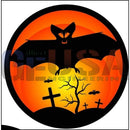 G-SkinZ Rosa Wreath - Bat / 46’’ - Pixel Props