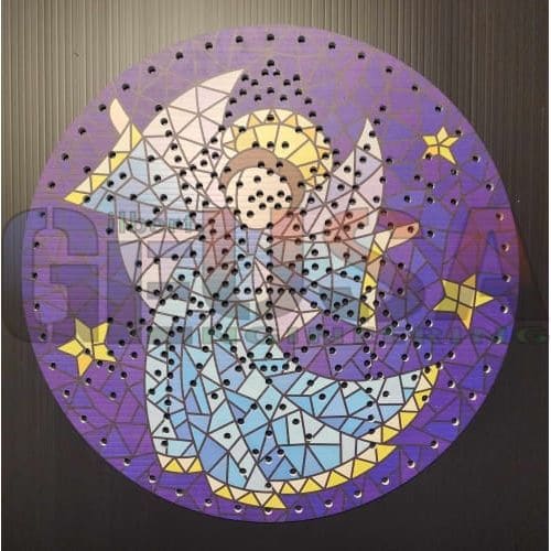 G-SkinZ for Spider Flake Combo - Stained Glass Angel - Pixel
