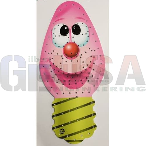 G - SkinZ for Upright Singing Bulbs - Pink / 46’ Pixel Props