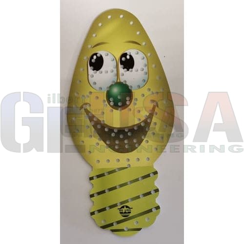 G - SkinZ for Upright Singing Bulbs - Yellow / 46’ Pixel