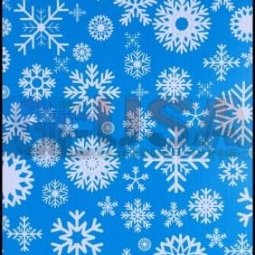 G-SkinZ Rosa Grande - Blue White Snowflake - Pixel Props