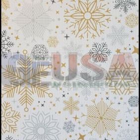 G-SkinZ Rosa Grande - Gold/Silver Snowflake - Pixel Props