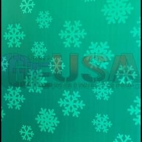 G-SkinZ Rosa Grande - Green Snowflake - Pixel Props