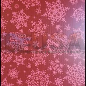 G-SkinZ Rosa Grande - Red Snowflake - Pixel Props