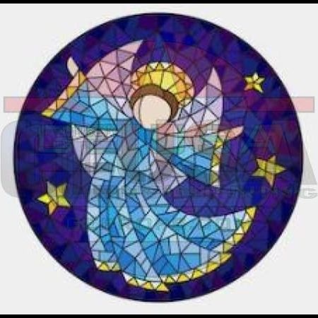 G-SkinZ Rosa Grande - Stained Glass Angel - Pixel Props