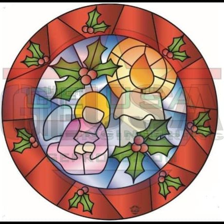 G-SkinZ Rosa Grande - Stained Glass Holly Angel - Pixel