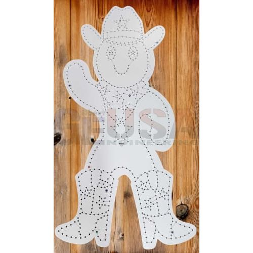 Gingerbread Cowboy - TX Edition - White / Wiring Diagram