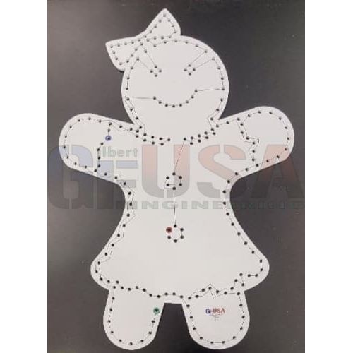 Gingerbread Girl - White / Yes - Pixel Props