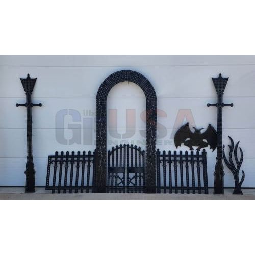 Gothic Gate - Pixel Props
