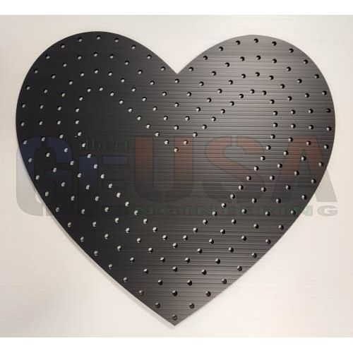 Hearts - Black / Pixels / Medium - Filled - Pixel Props