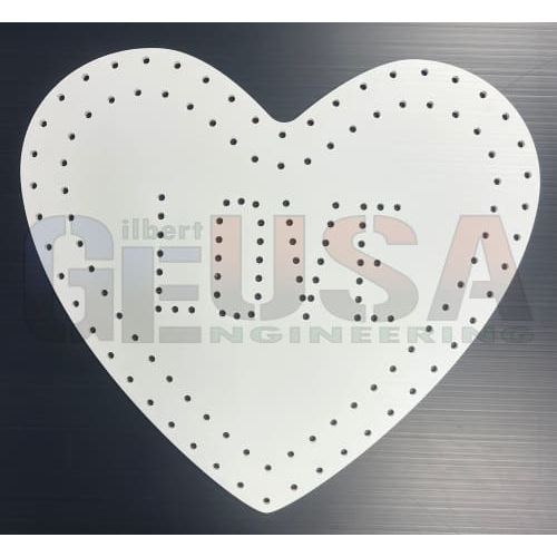 Hearts - White / Pixels / Medium - LOVE - Pixel Props