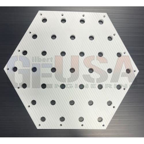 Hexagon Panel - White / 6mm / Medium - Pixel Props