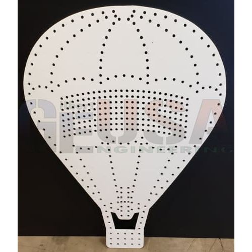 Hot Air Balloon - White / With Matrix - Pixel Props