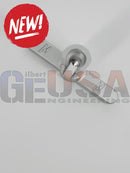 Silver metal keyway with polished finish and engraved markings in mattos designs hd pixel pushing jig set