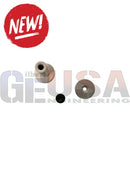 Silver-toned metal screw and washer with black rubber grommet for magmount 10 pack magnetic pixel mounts