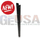 Black metal Sasquatch MegaTree star mount bracket with evenly spaced holes for securing tree toppers with precision