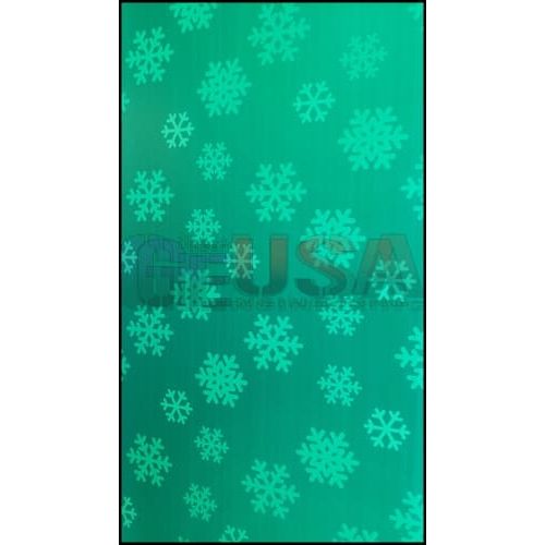 IMPRESSION Arches 4ft - Single Pixels / Green Snowflake / 