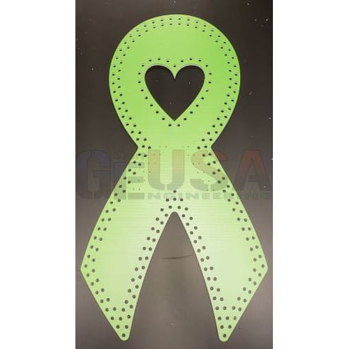 IMPRESSION Cancer Ribbon - Green / Pixels