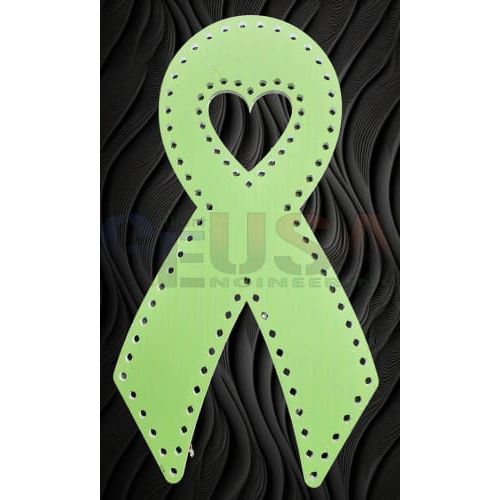 IMPRESSION Cancer Ribbons - Green / Small Pixel Props