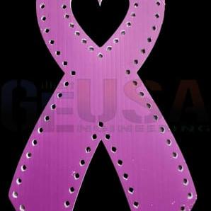 IMPRESSION Cancer Ribbons - Purple / Small / Pixels - Pixel