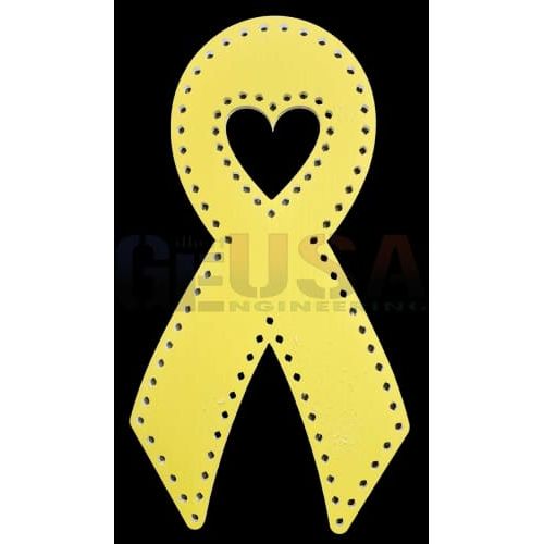 IMPRESSION Cancer Ribbons - Yellow / Small Pixel Props