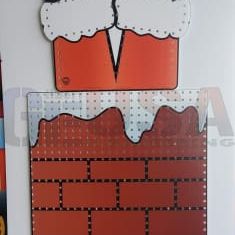 Impression Chimney With Santa Legs Pixel Props