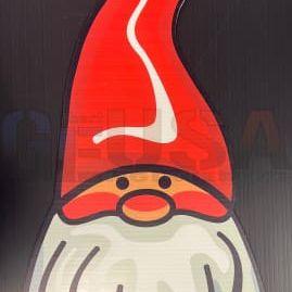 IMPRESSION Christmas Gnome - Small - holes - Pixel Props