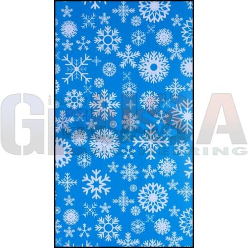 IMPRESSION Column Matrix 399 - Blue White Snowflakes / PP