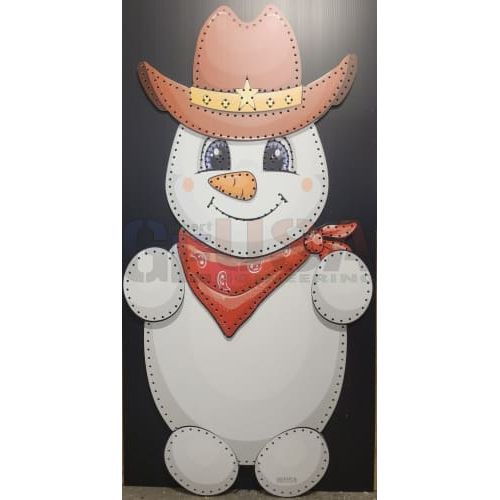 IMPRESSION Cowboy Snowman - Pixel Props