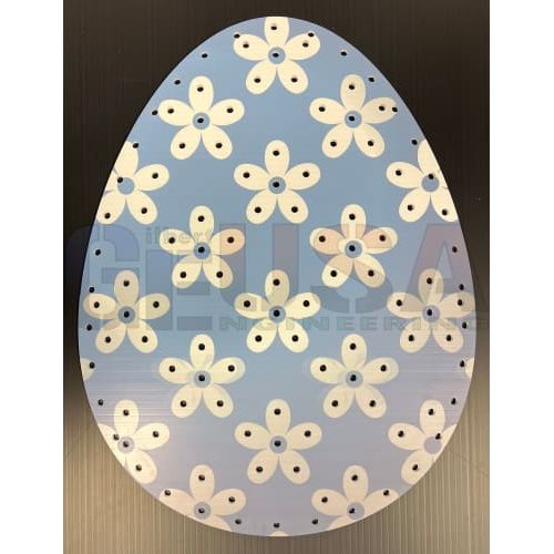 IMPRESSION Easter Eggs - Blue Flower / Pixels - Pixel Props