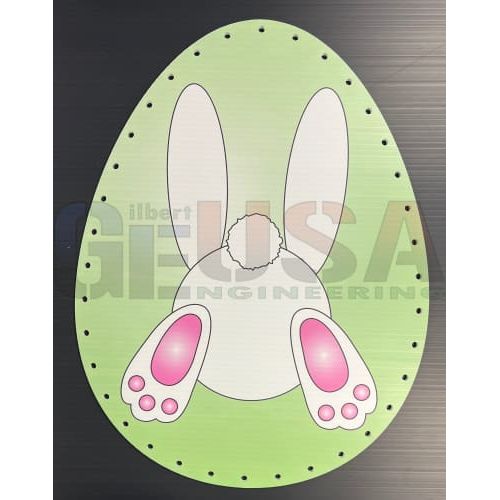 IMPRESSION Easter Eggs - Green Bunny / Pixels - Pixel Props
