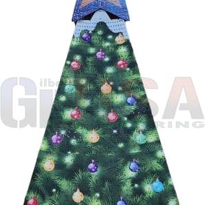 IMPRESSION Flat Mega Trees - 10 Ft / Tree Print Ornaments