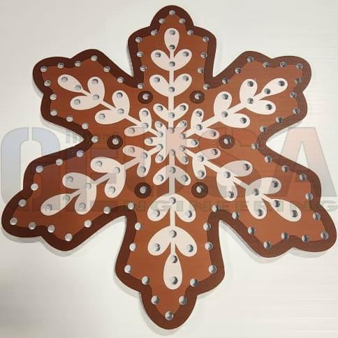 IMPRESSION Gingerbread Cookie Flakes - Flake 1 / Wiring