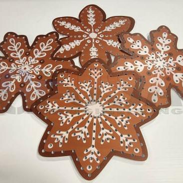 IMPRESSION Gingerbread Cookie Flakes - Set 4 / Wiring