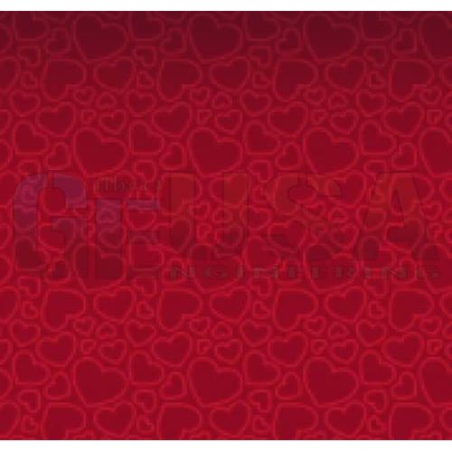 IMPRESSION Hearts - Red Hearts / Pixels / Small - Outline 