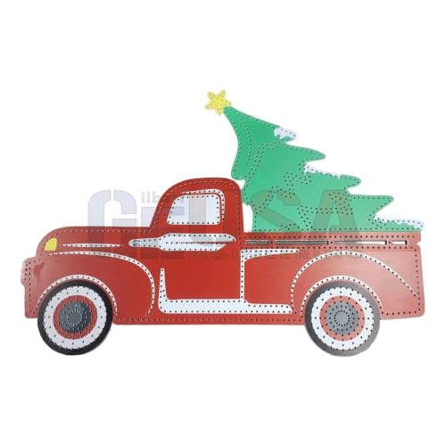 IMPRESSION Holiday Truck Tree - Pixel Props