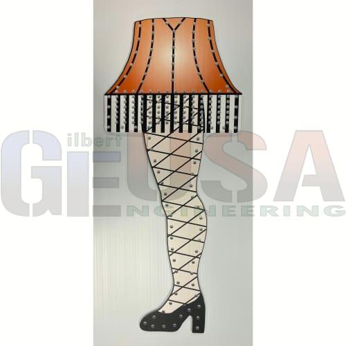 IMPRESSION Leg Lamp Matrix - Pixel Props