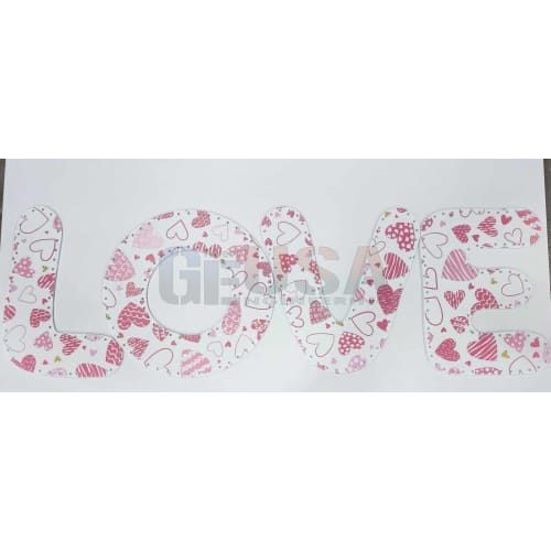 IMPRESSION LOVE - Pink Hearts / Pixels - Pixel Props