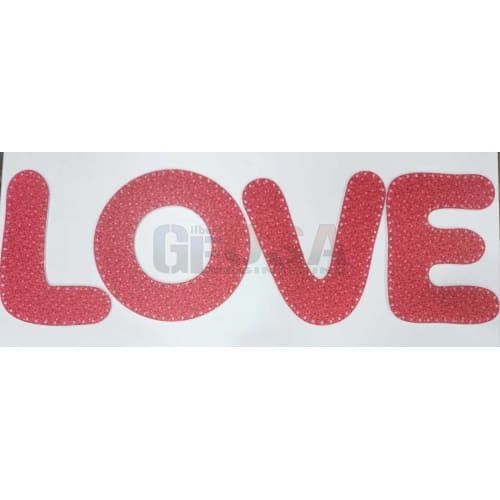 IMPRESSION LOVE - Red Sparkle / Pixels - Pixel Props