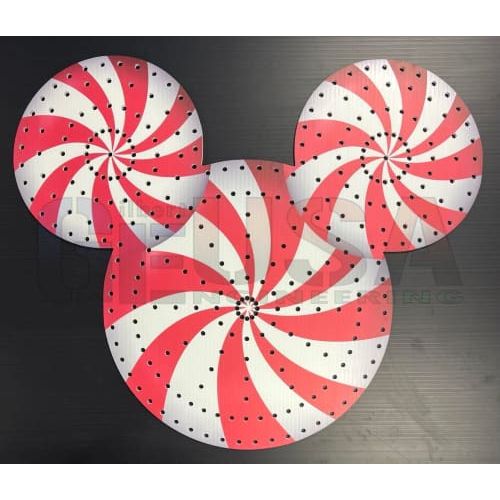 IMPRESSION Magical Spinner Sr. - Red/White Candy - Pixel