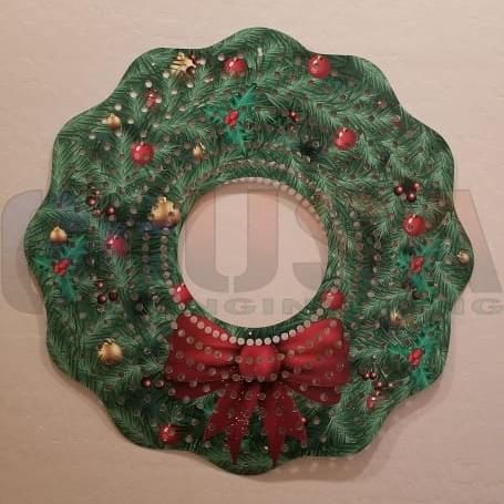 IMPRESSION Mother all Wreaths - Baby / Green Red Bow