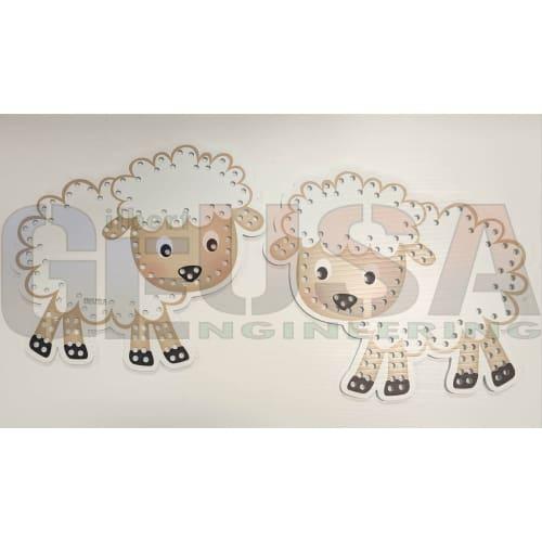 IMPRESSION Nativity Scene - Sheep Set / Wiring Diagram