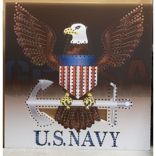 IMPRESSION Navy Sign - Pixel Props