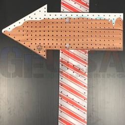 IMPRESSION North Pole Sign Matrix - Left Facing - Pixel