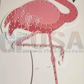 IMPRESSION Pink Flamingo - Wiring Diagram - Pixel Props